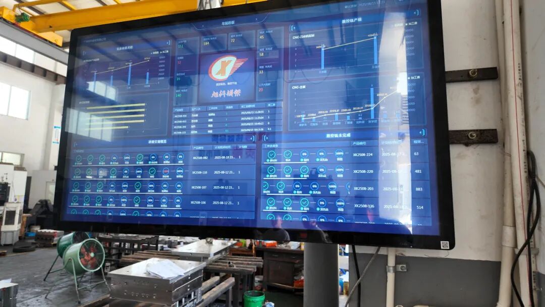 宁海旭科模架厂案例:“我作为年轻创业者,相信数字化是绕不开的潮流。”在程龙的办公室里,数据看板上正实时滚动着各道工序的进度,每一个跳动的数字…